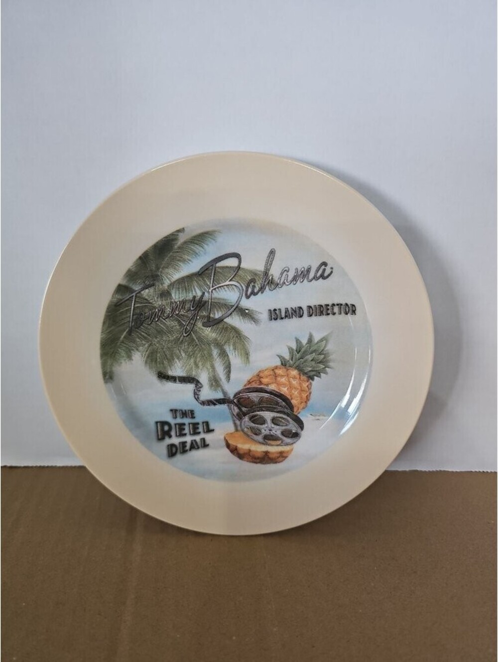 Tommy Bahama Island Director Ceramic Plate